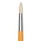 Isabey Chungking Interlocking Bristle Brush - Round, Long Handle, Size 8